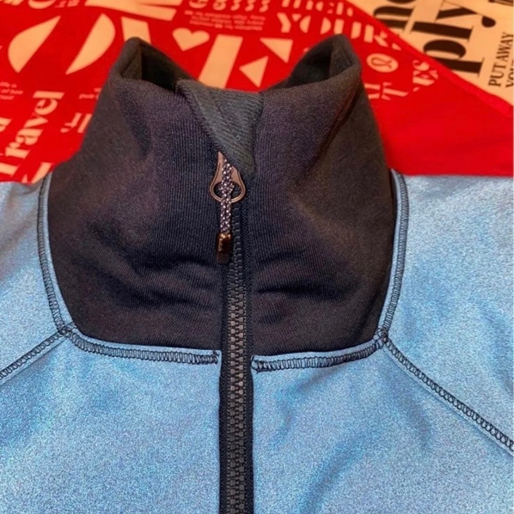 Lululemon Let’s Get Visible Reflective Vest. Dark Teal. Sz 8 - Picture 8 of 12